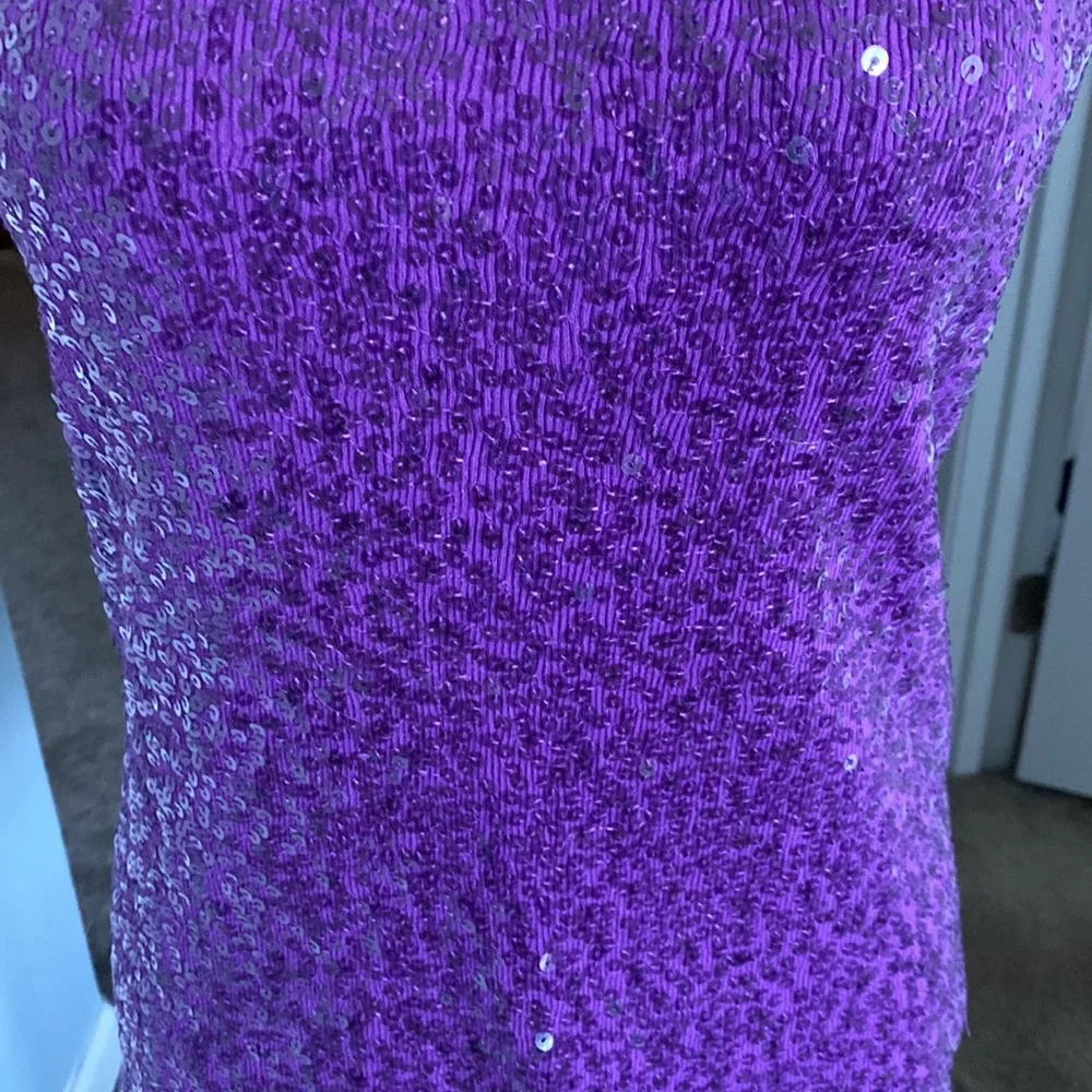 Express sequin top - Picture 3 of 6